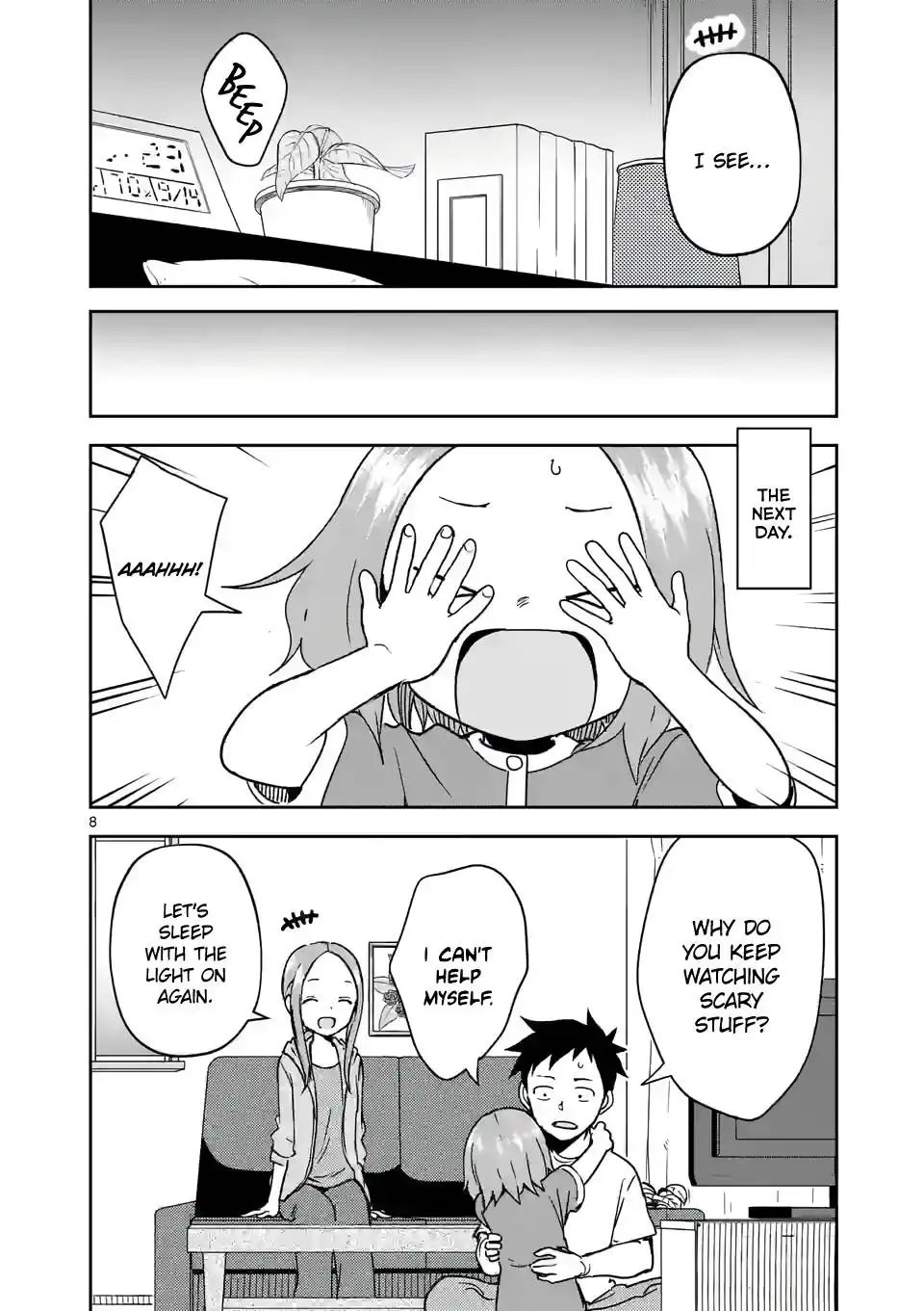 Karakai Jouzu no (Moto) Takagi-san Chapter 244 8